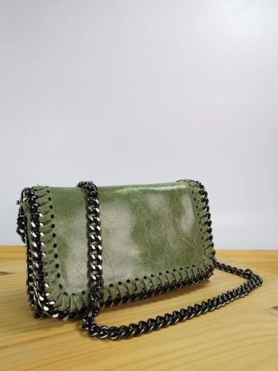 Bolso Bandolera Verde Hiedra Stella Italians 20109-53