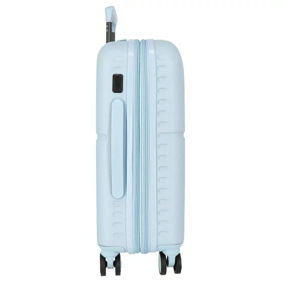 Maleta De Cabina Pepe Jeans Accent Azul Expandible Rígida 55Cm 7698634 - Imagen 6