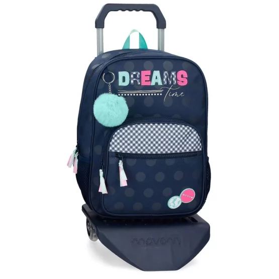Mochila 38cm Movom Dreams Time Con Carro 35322T1