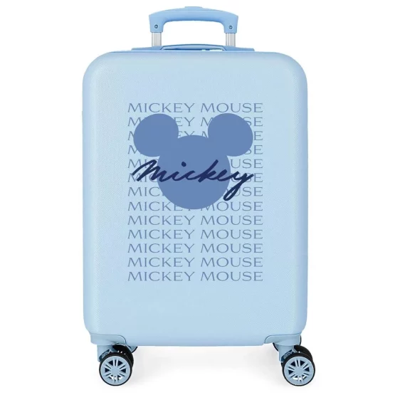 Maleta De Cabina Mickey Signature Azul Claro 4011141