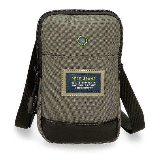 Bandolera Porta Móvil Pepe Jeans Leighton Caqui 7785032