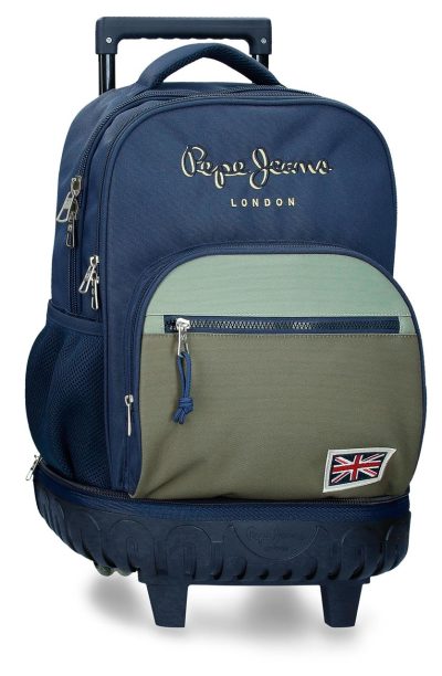 Comprar Mochila Pepe Jeans Arwyn 43 cm Marino 6142941 - Foto en Bolsos Aris