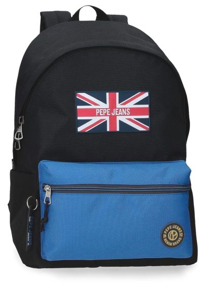 Comprar Mochila Pepe Jeans Henry Negro 61523F2 - Foto en Bolsos Aris