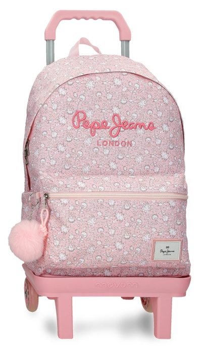 Comprar Mochila Pepe Jeans Mia Rosa Claro 60723V1 - Foto en Bolsos Aris