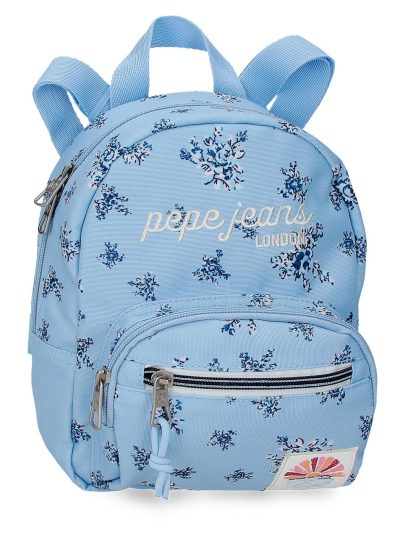 Comprar Mochila Pepe Jeans Olivia Azul Claro 6082042 - Foto en Bolsos Aris