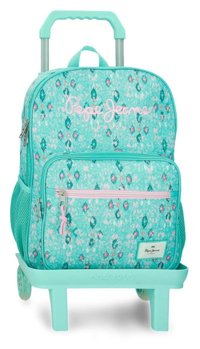 Comprar Mochila Pepe Jeans Sun Turquesa Verde 61122V1 - Foto en Bolsos Aris