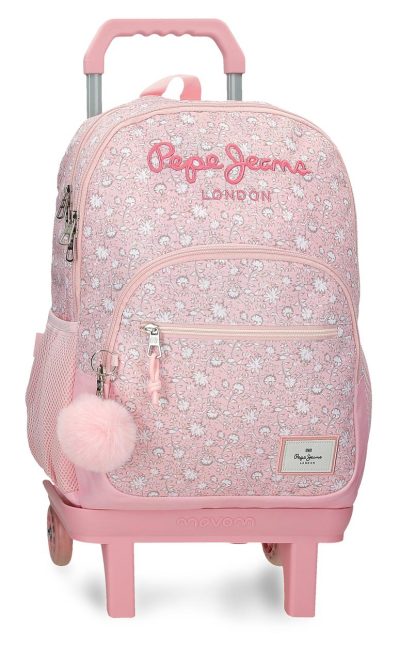 Comprar Mochila Pepe Jeans Mia Rosa Claro 60725V1 - Foto en Bolsos Aris