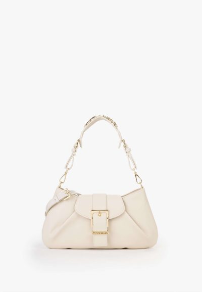 Bolso De Hombro Cassandra Mario Valentino Ecru VBS9TF13